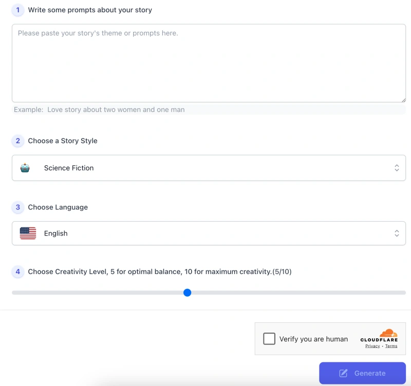 Screenshot-of-AI-Story-Generator-interface