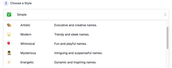 AI Amazon Store Name Generator screenshot02