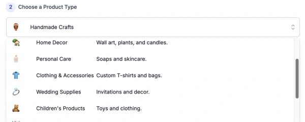 AI Etsy Shop Ideas Generator screenshot02